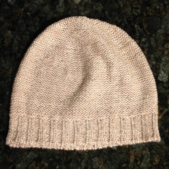 White House Black Market Accessories - WHBM Sparkle Knit Hat
